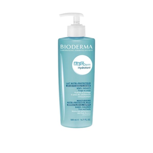 Bioderma Abcderm Hydratant 500ml - Gentle Skin Moisturizer