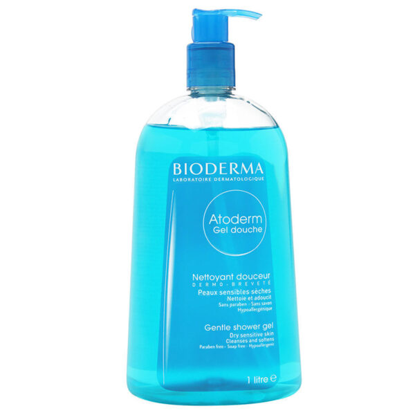 Bioderma Atoderm Gentle Shower Gel 1L - Hydrating for Sensitive Skin
