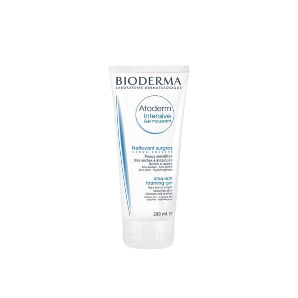 Bioderma Atoderm Foaming Gel 200ml - Gentle Face Cleanser