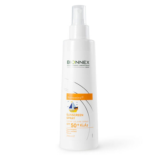 Bionnex Preventiva Kids SPF50+ Sunscreen Spray 200ml - UV Protection