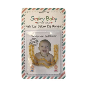 Biosmile Amber Baby Teething Necklace for Natural Relief