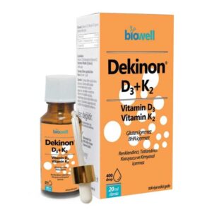 بيوويل ديكينون D3 + K2 - دعم صحة المناعة والعظام 20 مل