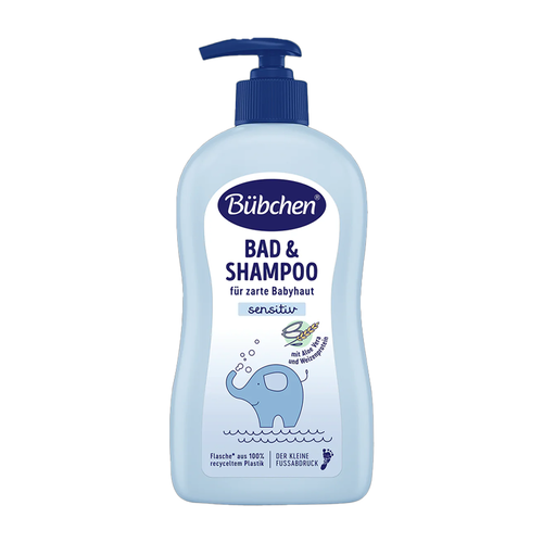 Bübchen Baby Sensitive Bath Shampoo 400ml for Delicate Skin