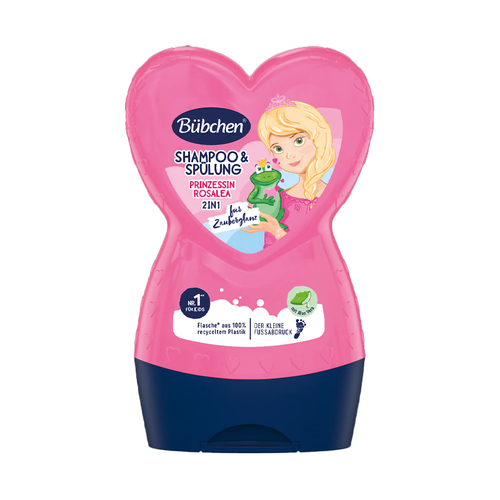 Bübchen 2-in-1 Kids Shampoo & Conditioner - Princess Roselea 230ml