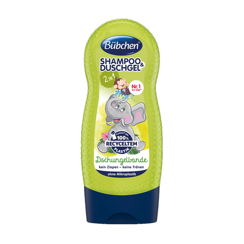 Bübchen Forest Gang 2 in 1 Kids Shampoo & Shower Gel 230ml