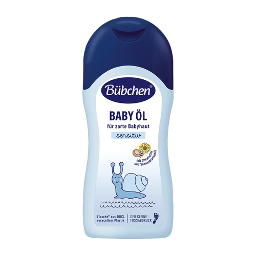 Bübchen Newborn Sensitive Baby Oil 200ml - Gentle Skin Care