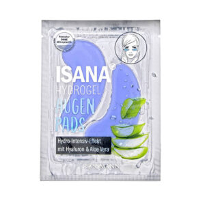 Isana Hydrogel Under Eye Pad with Aloe Vera & Caffeine 1pc