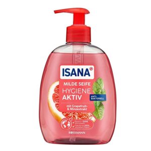 Isana Liquid Soap 500ml - Grapefruit & Mint Hydrating Cleanser