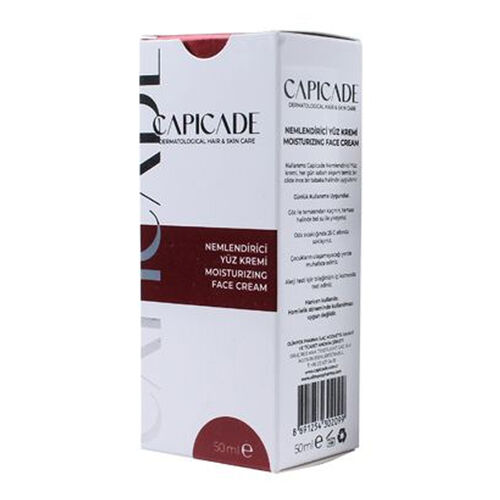 Capicade Hydrating Face Cream 50ml - Moisturizer for All Skin Types