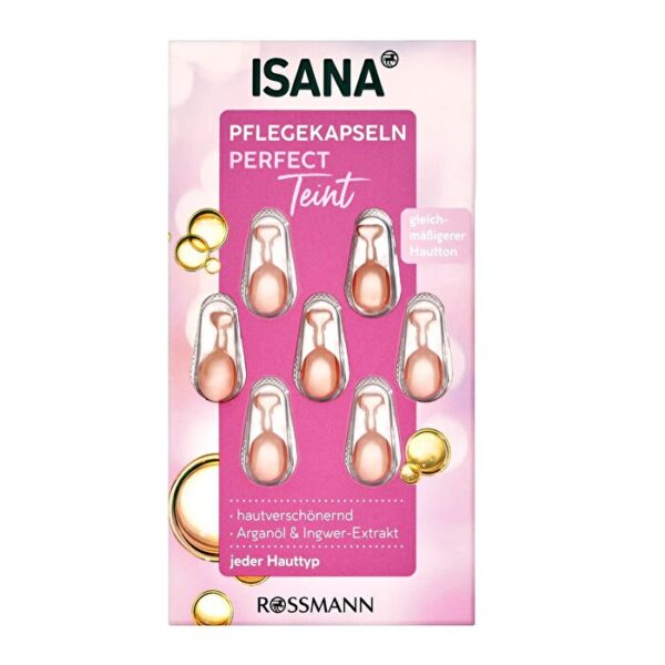 Isana Perfect Teint Serum Capsules with Argan & Ginger