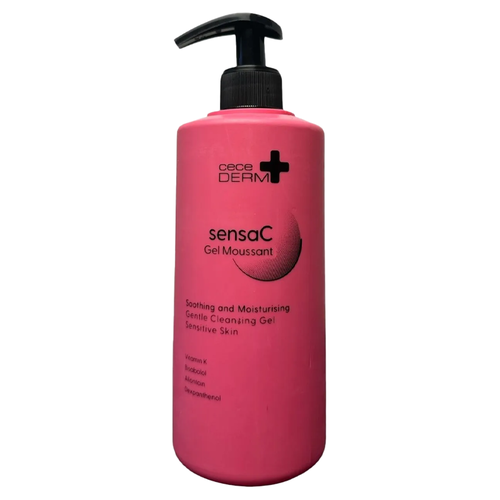 Cece Derm SensaC Cleansing Gel 500ml - Gentle Skin Cleanser