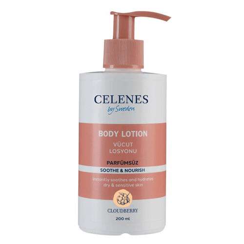 Celenes Cloudberry Body Lotion 200ml - Natural Hydration