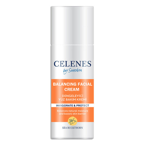 Celenes Sea Buckthorn Balancing Facial Cream 50ml - Nourishing