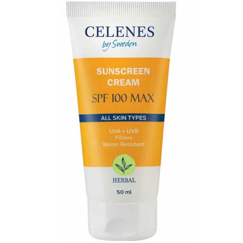 Celenes By Sweden SPF 100 Sunscreen Cream 50ml - Max Protection