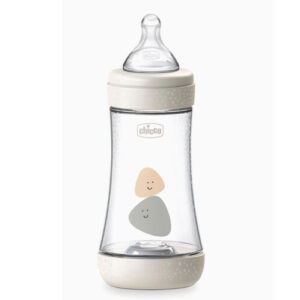 Chicco Intui-Flow System 5 Baby Bottle 240 ml - White