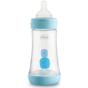 Chicco Intui-Flow Baby Bottle 240ml - Blue