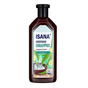 Isana Eucalyptus Herb Bath Gel 500ml - Refreshing Shower Cleanser