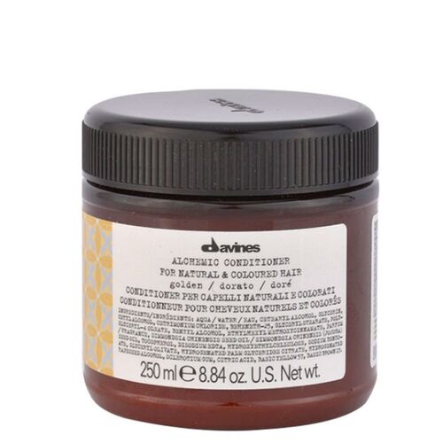 Davines Alchemic Golden Conditioner 250ml for Radiant Hair