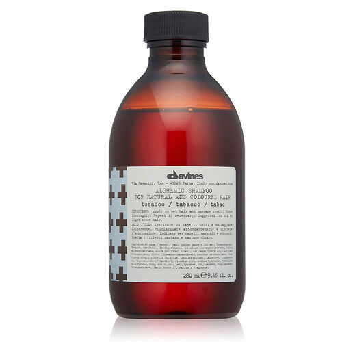 Davines Alchemic Tobacco Shampoo 280ml - Color Enhancer