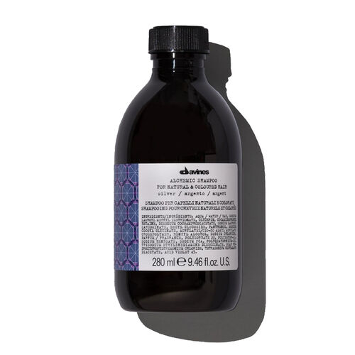 Davines Alchemic Silver Shampoo 280ml - Tone & Brighten Hair