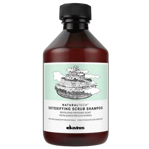 Davines Detoxifying Scrub Shampoo 250ml - Cleansing & Exfoliating