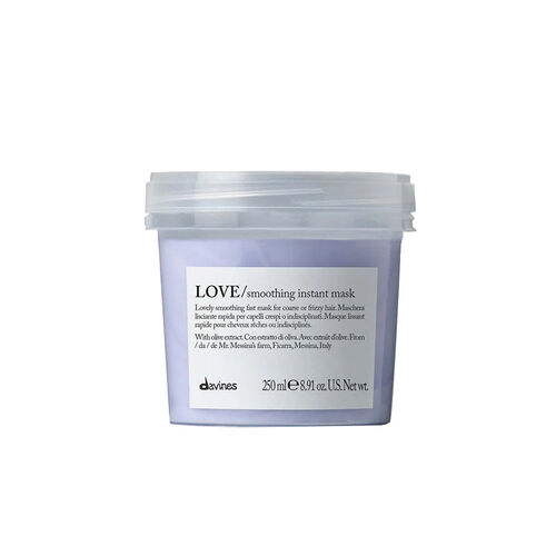 Davines Love Smoothing Instant Mask 250ml for Silky Hair