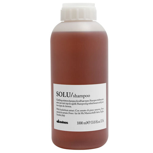 Davines Solu Clarifying Shampoo 1L - Deep Clean & Refresh