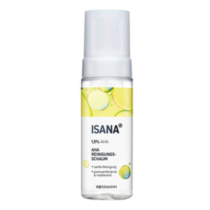Isana Facial Cleansing Foam with Rose Water & AHA