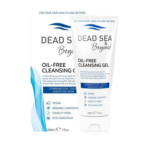 Dead Sea Beyond Oil-Free Cleansing Gel for Oily Skin 200ml