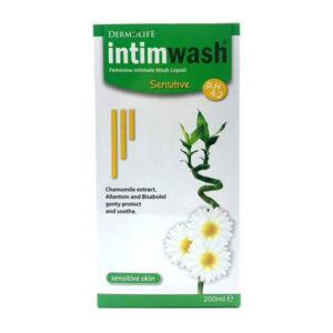 Dermolife Intim Wash 200ml - Gentle Genital Area Cleaner