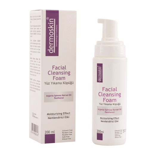 Dermoskin Gentle Facial Cleansing Foam 200 ml - Hydrating Cleanser