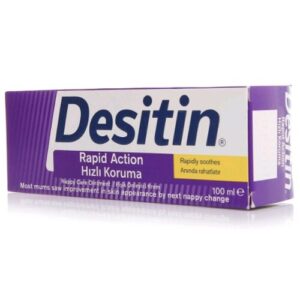 Desitin Fast Protection Anti-Rash Cream 100ml - Soothes Diaper Rash