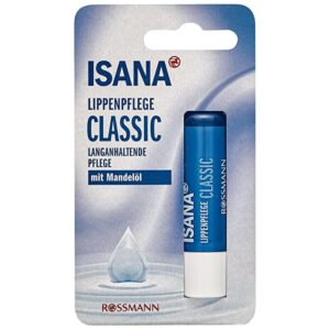 Isana Almond Oil & Beeswax Lip Balm 4.8g - Moisturizing Care