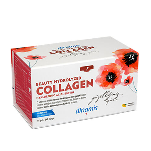 Dynamic Beauty Hydrolyzed Collagen 30 Sachets - 11g Each