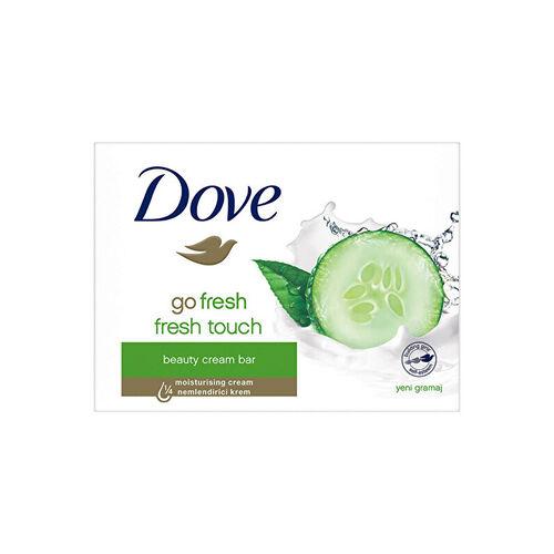 Dove Fresh Touch Cream Bar 90g - Hydrating Soap for Soft Skin