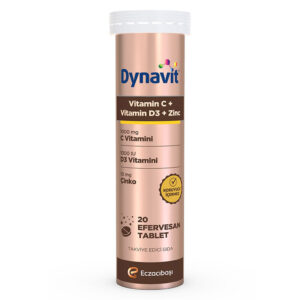 Шипучие таблетки Dynavit с витамином C