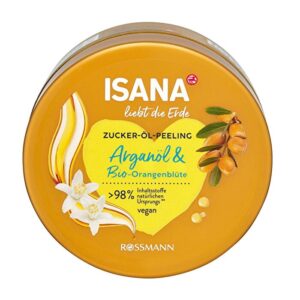 Isana Love Nature Argan Oil Exfoliating Body Scrub 230g