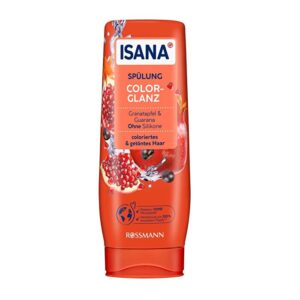 Isana Pomegranate & Guarana Conditioner 300ml - Nourishing Shine