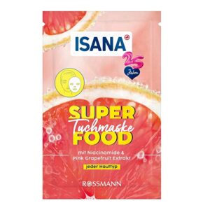 Isana Superfood Grapefruit Paper Mask | Hydrating & Vegan