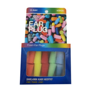 Cotton Ear Plug Wax Protector 10 Pack with Storage Case