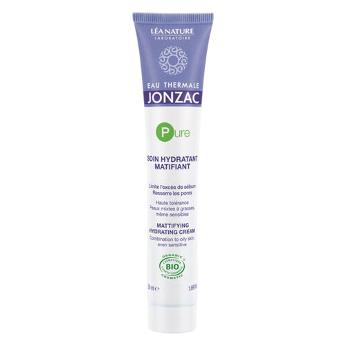 Jonzac Pure Purifying Mattifying Cream 50ml - Oil Control Moisturizer