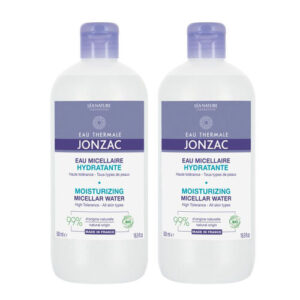 Eau Thermale Jonzac 2x500ml Organic Micellar Water & Cleanser