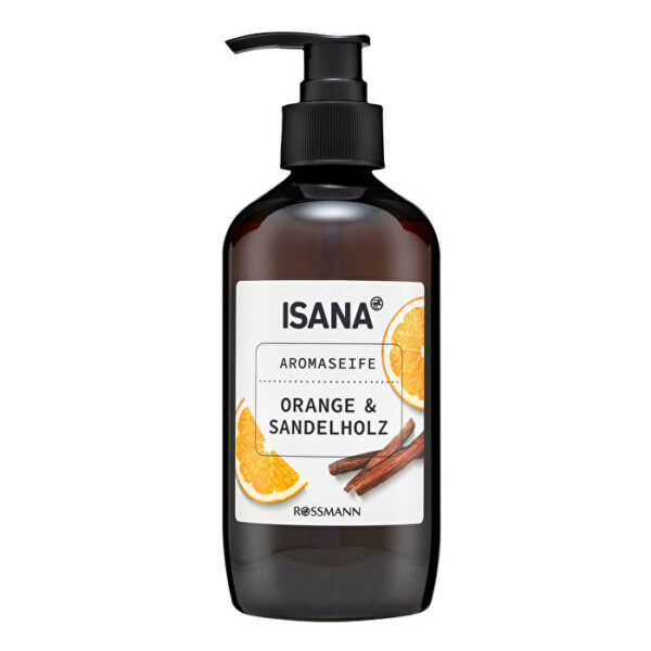 Isana Vegan Liquid Soap - Aroma Orange & Sandalwood 350ml