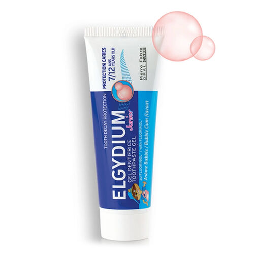 Elgydium Bubble Gum Toothpaste for Kids 7-12