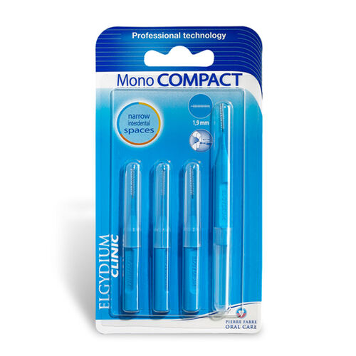 Elgydium Clinic Blue Interdental Brush - Compact Design