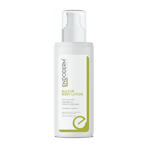 Endoderm Sulfur Body Lotion 100ml - Skin Soothing Moisturizer