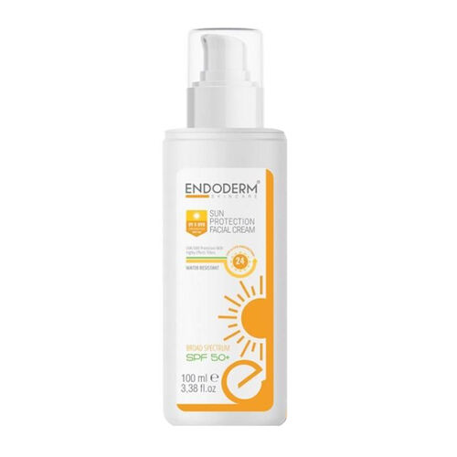 Endoderm SPF50+ Sun Protection Facial Cream - 100ml