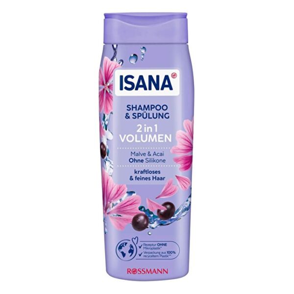 Isana 2in1 Volume Shampoo & Conditioner 300ml for Thin Hair