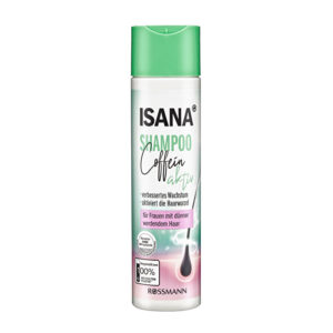 Isana Caffeine Active Shampoo for Women - 250ml Hair Volumizer