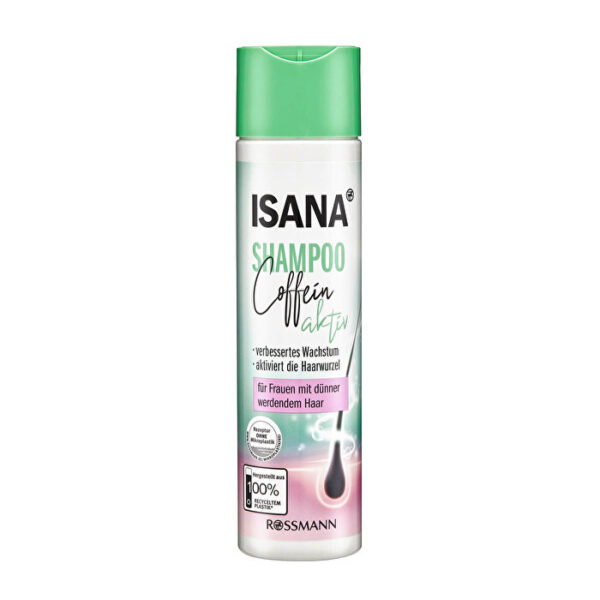 Isana Caffeine Active Shampoo for Women - 250ml Hair Volumizer